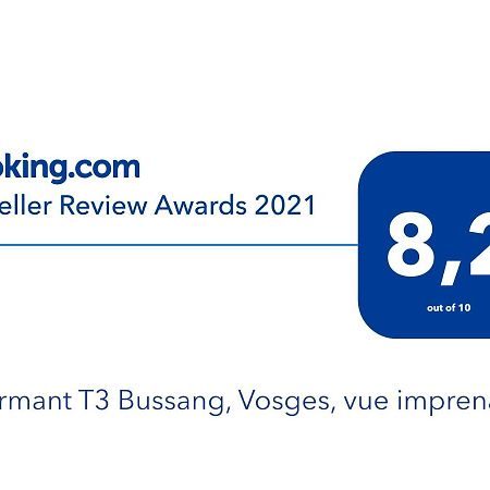 Charmant T3 Bussang, Vosges, Vue Imprenable Exteriör bild