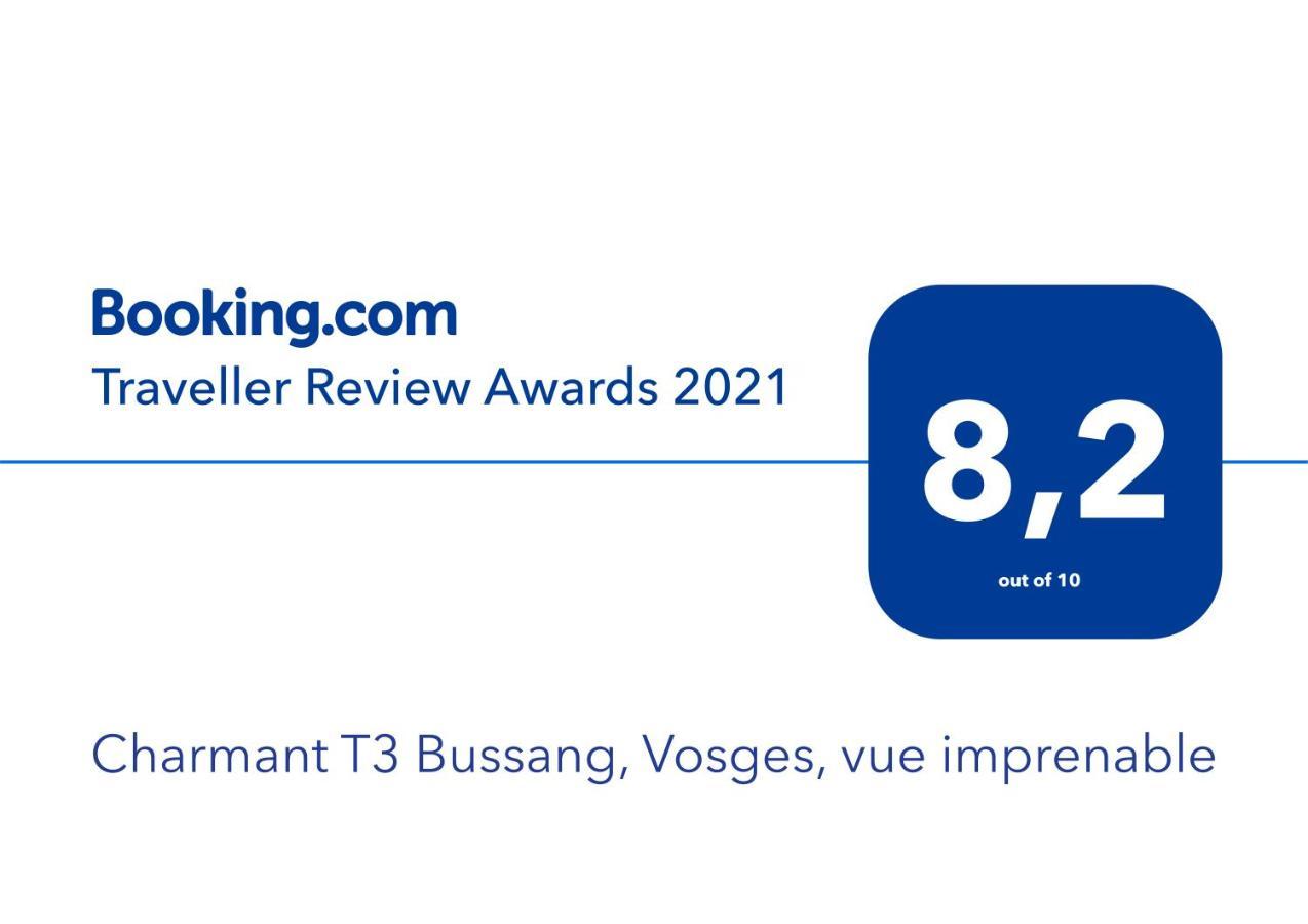 Charmant T3 Bussang, Vosges, Vue Imprenable Exteriör bild